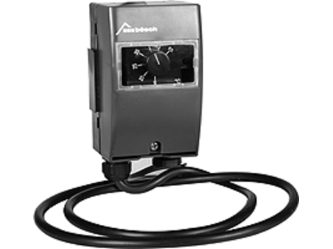 schwarzes Fußboden-Sicherheitsthermostat [FTBM] von bösch